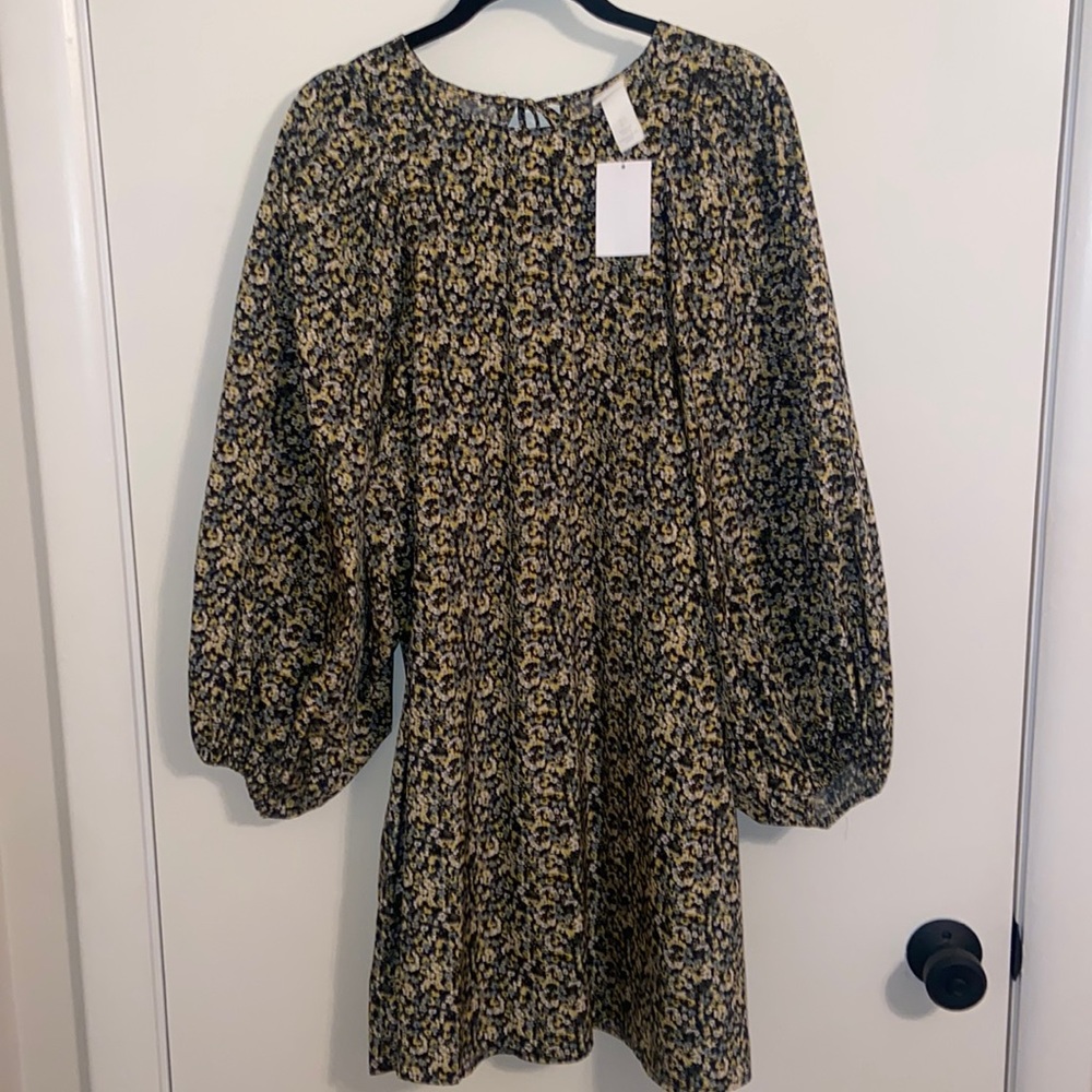 NWT H&M Long sleeve dress
